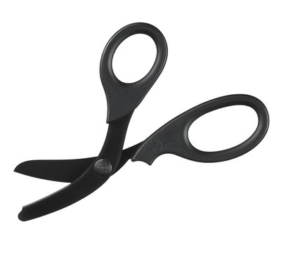 XSHEAR Heavy duty trauma shears, black handels, black titanium coated blades