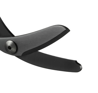 XSHEAR Heavy duty trauma shears, red handels, black titanium coated blades